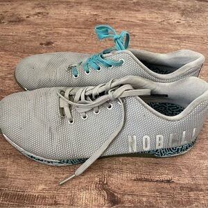 NOBULL Superfabric Light Gray Trainer Sneakers Shoes Men's Size 11.5